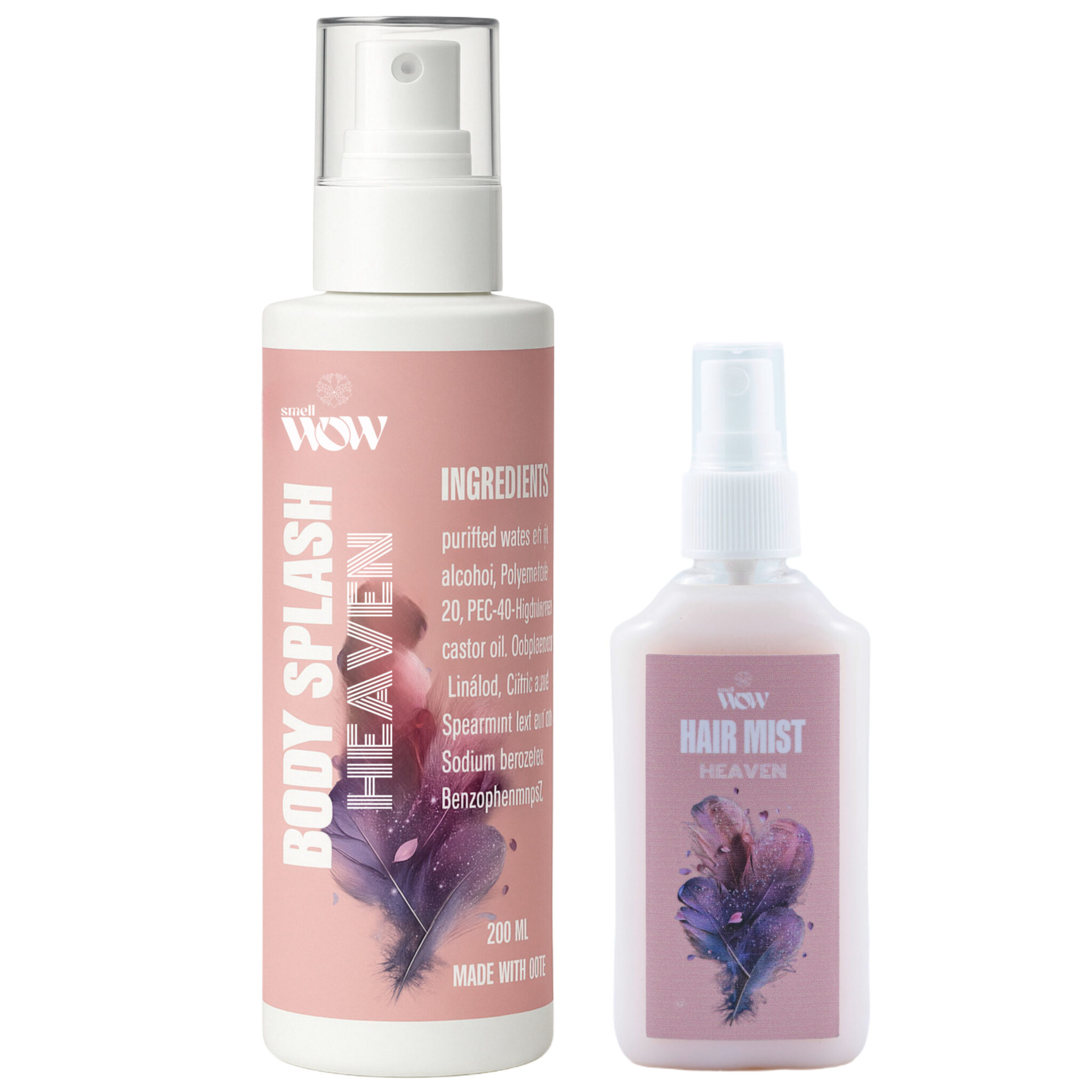 Smell wow Heaven Body & Hair Mist Bundle