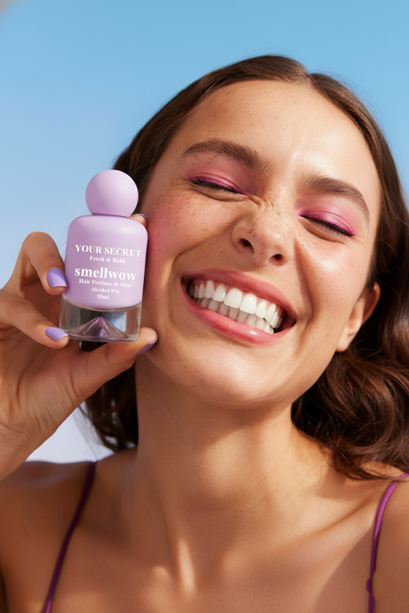 Smell wow YOUR SECRET Flirty Vanilla Soft & Sexy Hair perfume & mist 55ml.