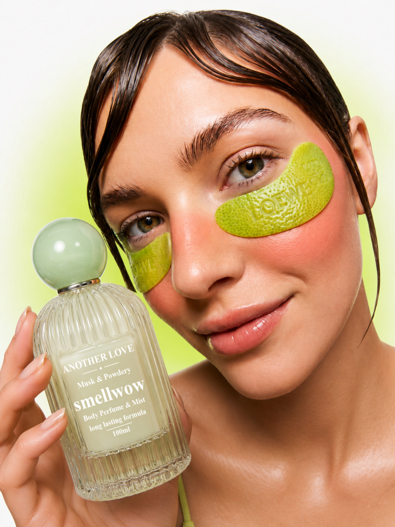 Smellwow ANOTHER LOVE Body Perfume & Mist Musk Powdery 100ml.