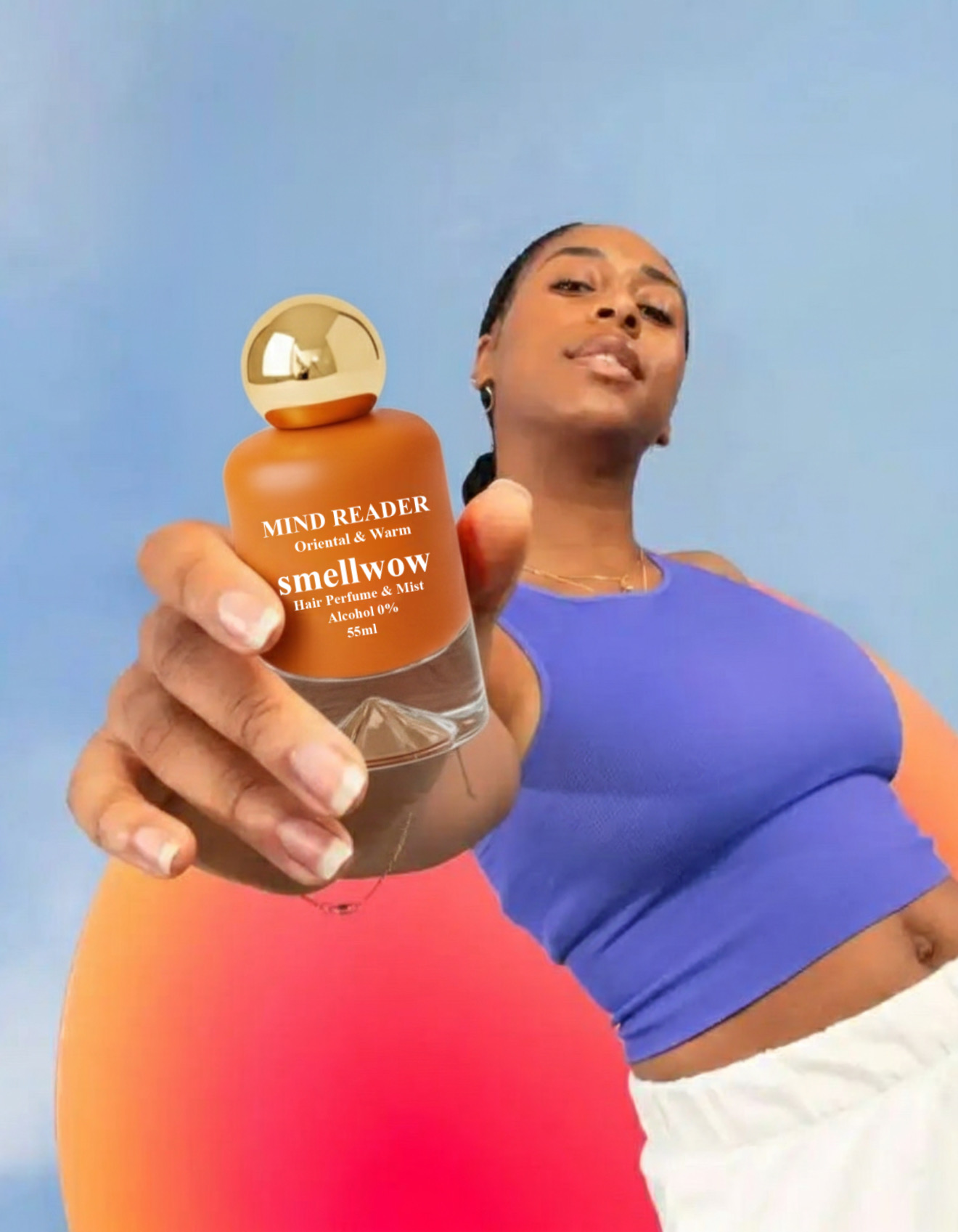 Smell wow MIND READER Hair perfume & Mist Unique Oud 55ml.