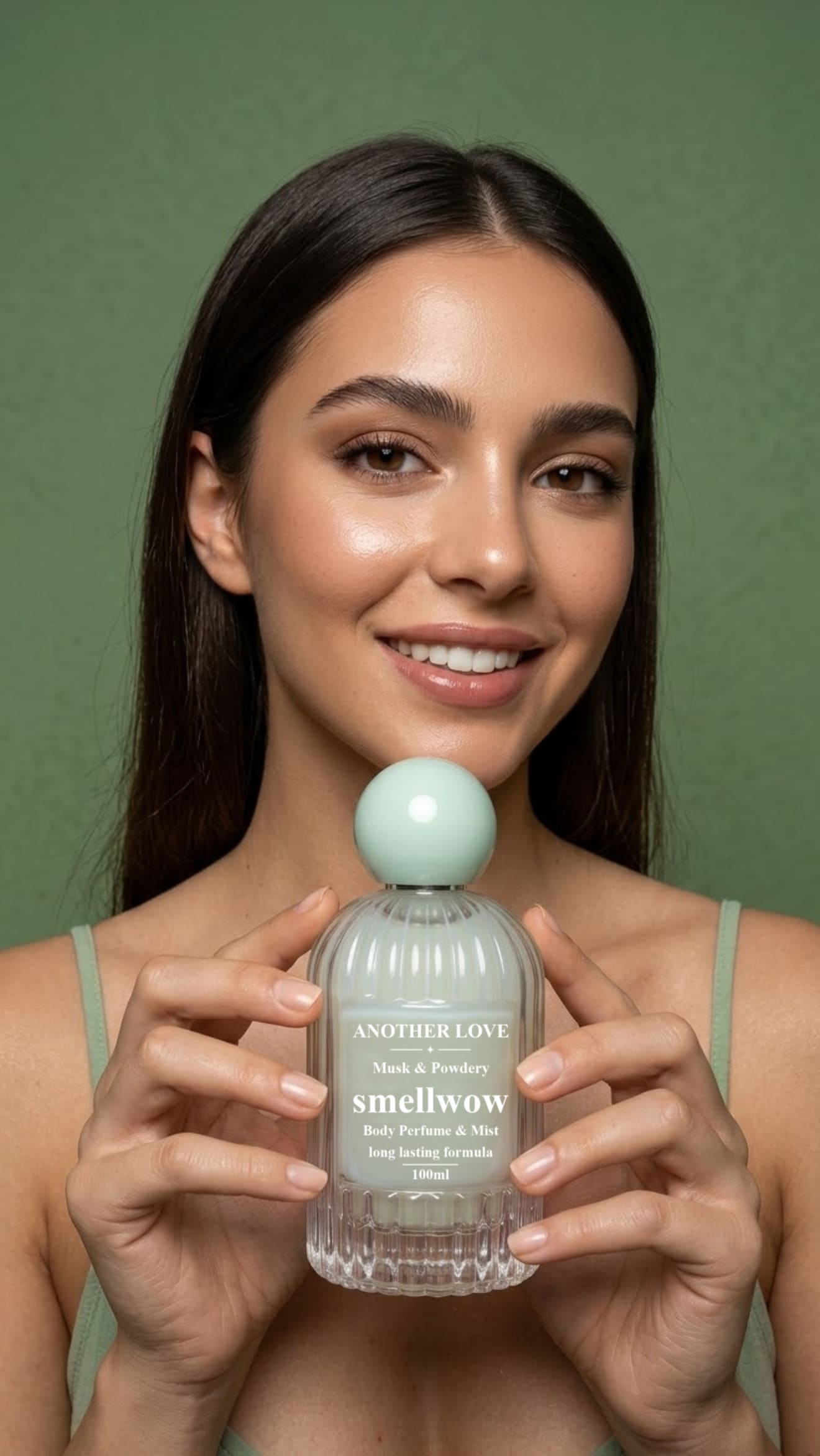 Smellwow ANOTHER LOVE Body Perfume & Mist Musk Powdery 100ml.