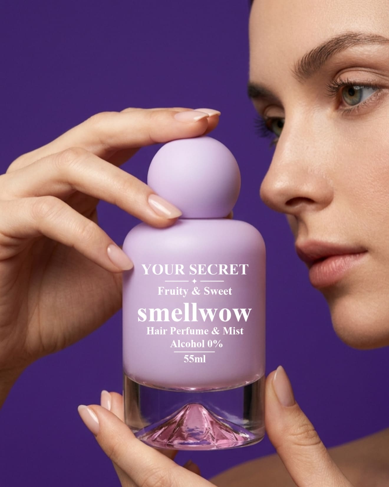 Smell wow YOUR SECRET Flirty Vanilla Soft & Sexy Hair perfume & mist 55ml. - Image 3