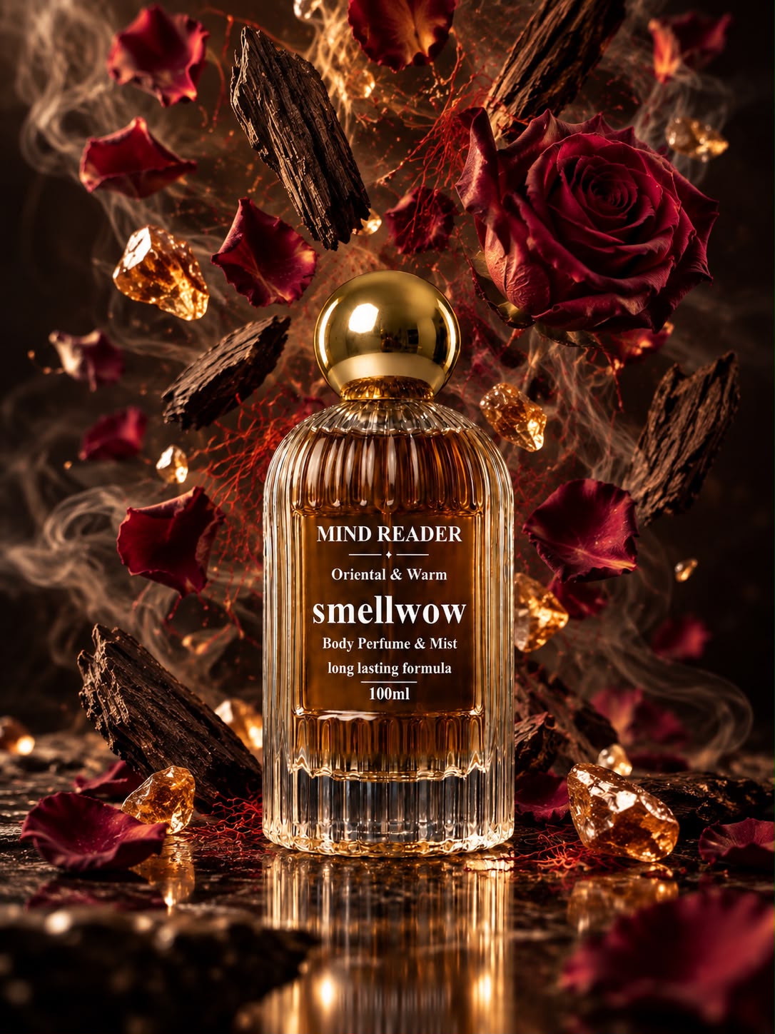 Smellwow MIND READER Body Perfume & Mist Unique Oud 100ml.