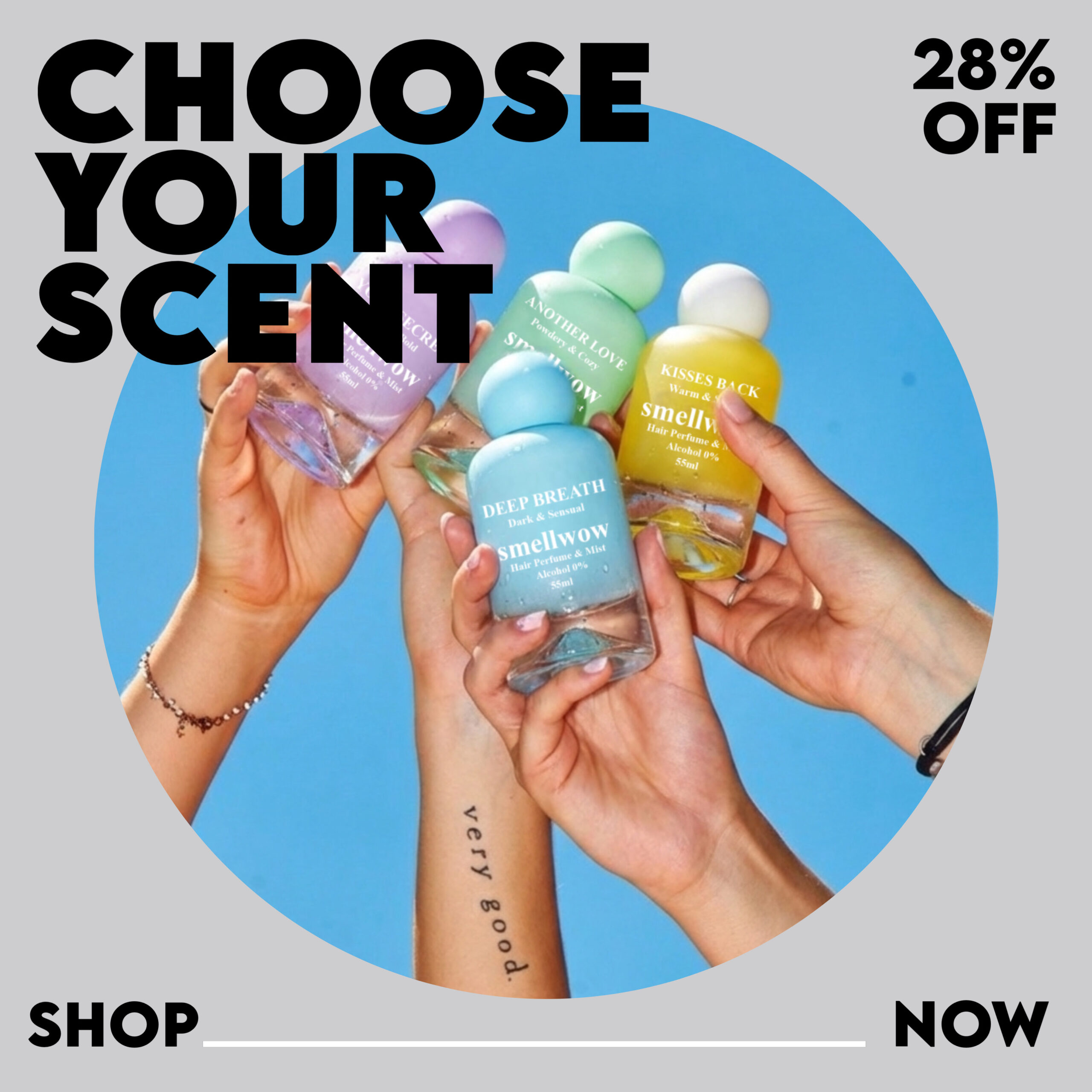 Smellwow 3 Hair Perfume & Mist Bundle Offers 55ml. - Image 10