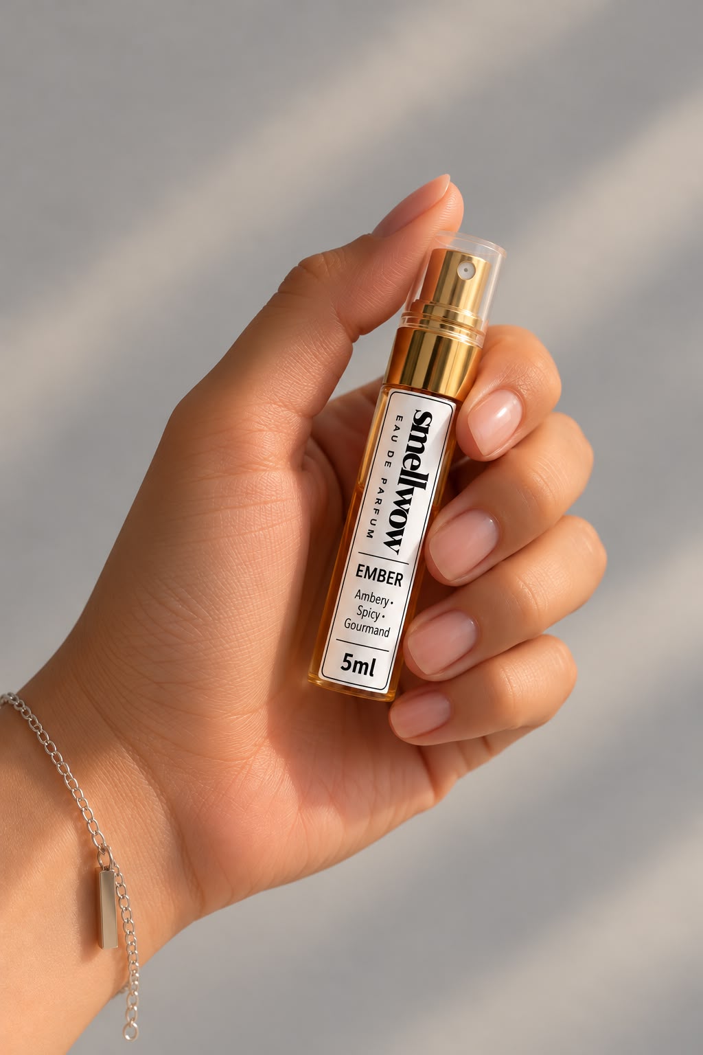 smellwow TESTER EMBER Ambery Aromatic Vanilla Spicy Gourmand Eau de Parfum 5ml